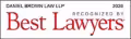 Best Lawyers 2026 Daniel Brown Law
